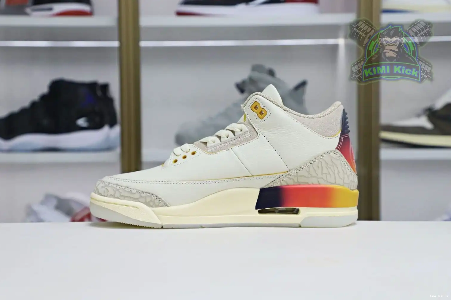Kimikick Jordan3 x JBalvin Air Jordan 0718